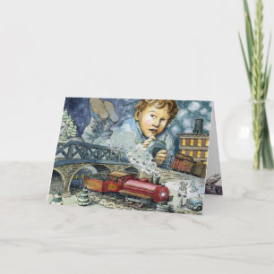 "Maravilla como usted vaga" tarjeta de Navidad