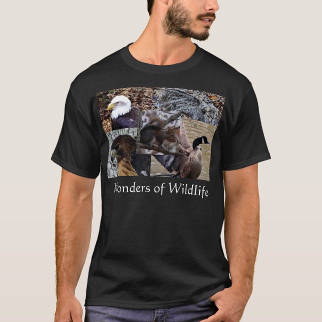 Maravillas de la camisa de la fauna (Anverso)