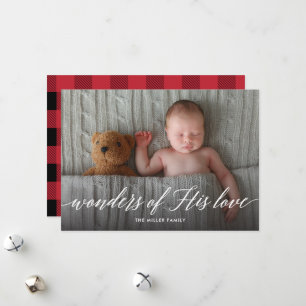 Maravillas de su tarjeta de fotos de vacaciones de