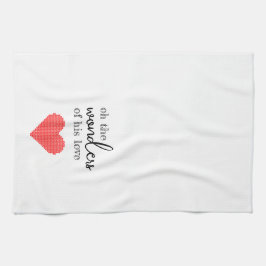 Maravillas de su toalla de cocina amorosa