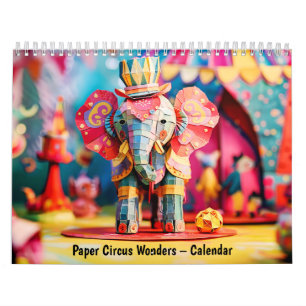 Maravillas del Circo de Papel – Calendario