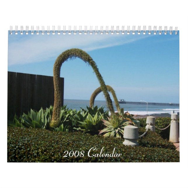 Maravillas florales, Calendario 2008 (Tapa)