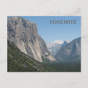 ¡Maravillosa postal yosemite!