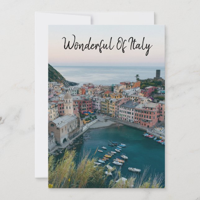 Maravillosa Postcard De Italia (Anverso)