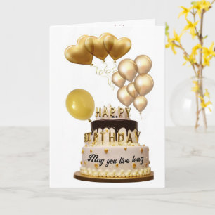 Maravillosa tarjeta de cumpleaños mágica