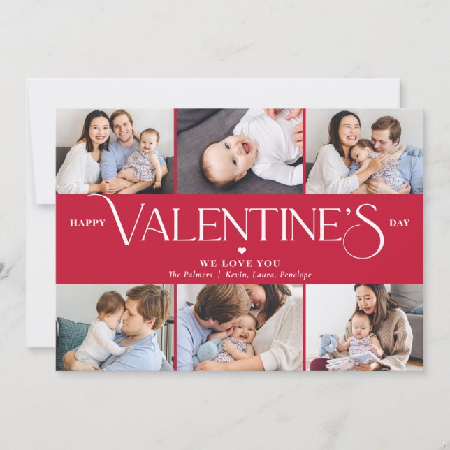 Maravillosa tarjeta de El día de San Valentín de c (Anverso)
