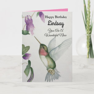 Maravillosa tarjeta de felicitación de cumpleaños