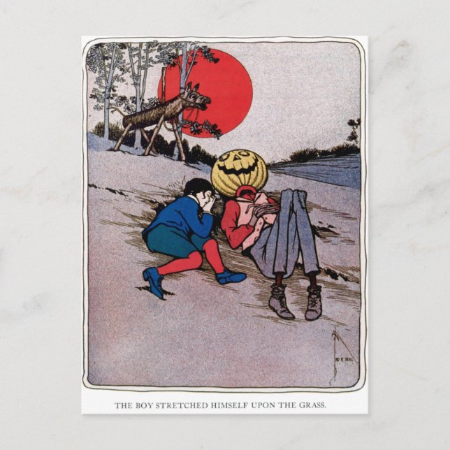 Maravillosa tierra de la postal de Oz (Anverso)