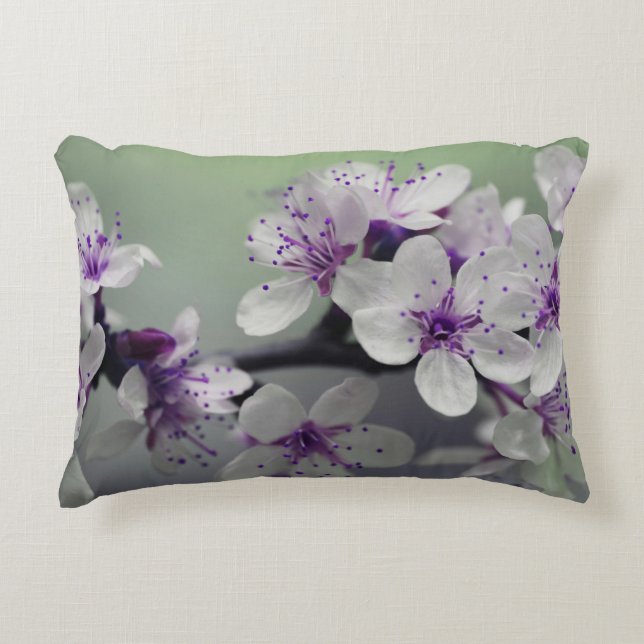 Maravillosas almohadas de diseño de flores (Anverso)