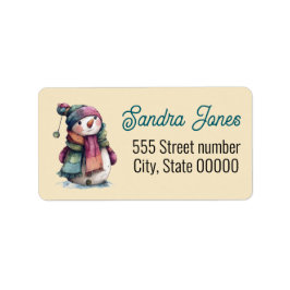 Maravillosas etiquetas de dirección vacaciones