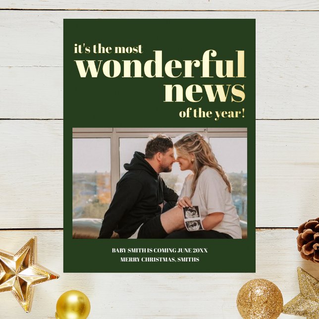 Maravillosas noticias Navidades de Invitación de E (Subido por el creador)
