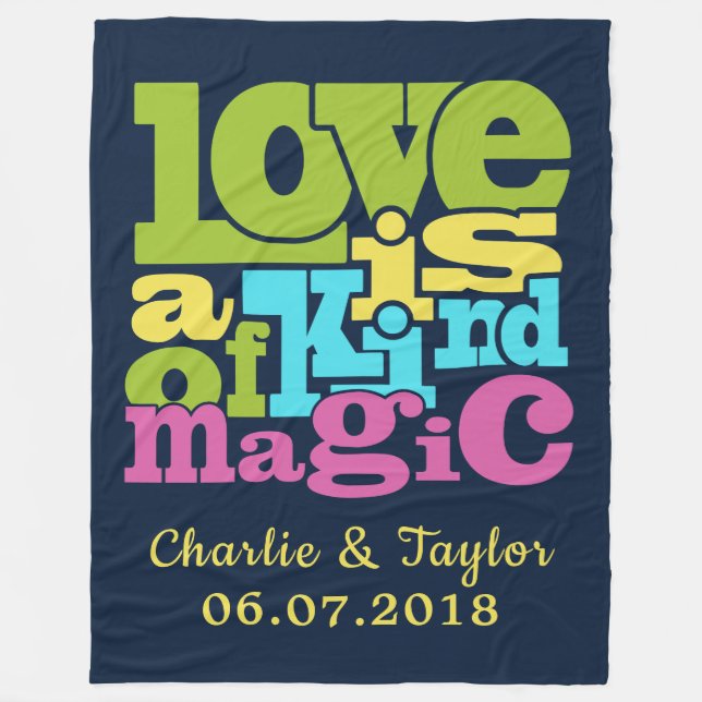 Maravilloso amor, nombres de costumbre y mantas de (Anverso)