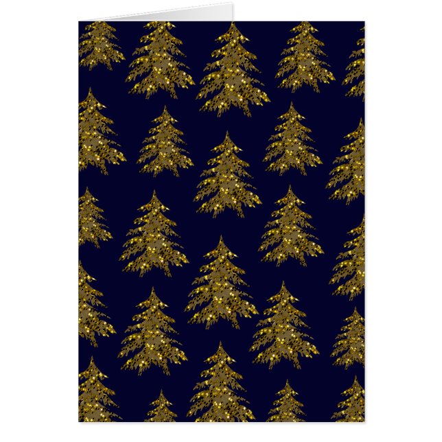 Maravilloso árbol de Navidad azul (Frente)