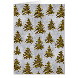 Maravilloso árbol de Navidad sobre papel de plata 