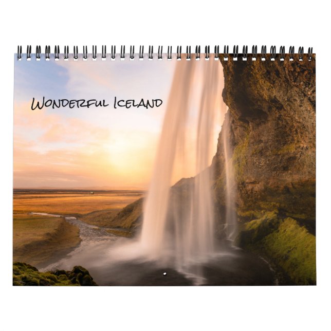 Maravilloso calendario de Islandia (Tapa)