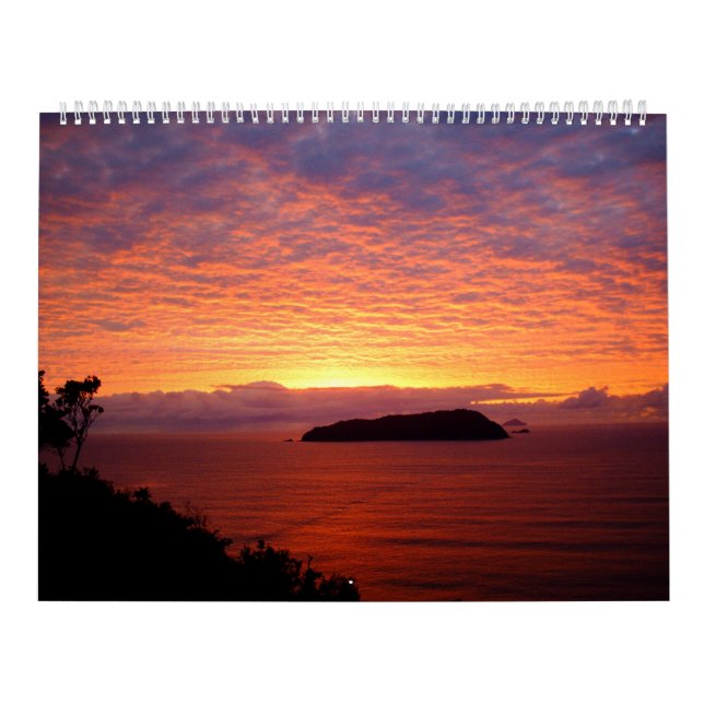 Maravilloso calendario neozelandés (Tapa)