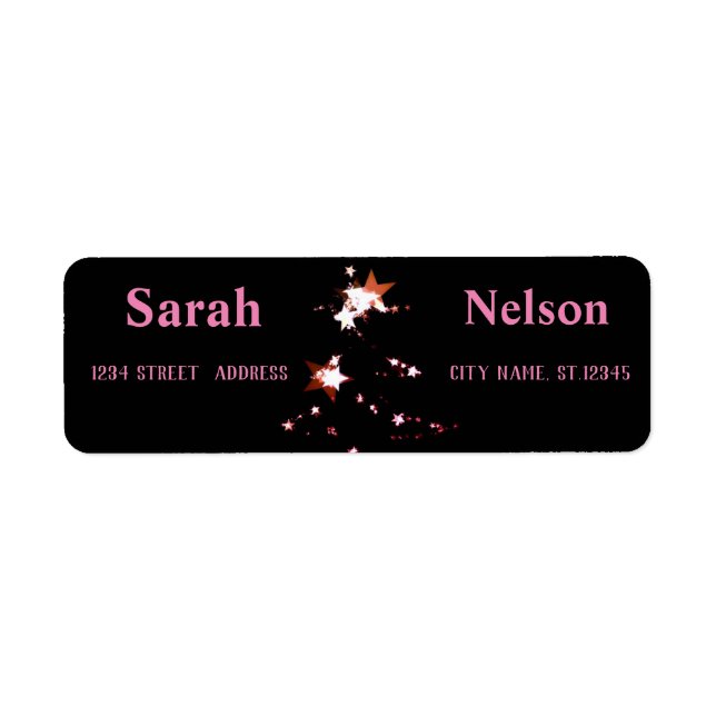 Maravilloso, Guay, dulce, etiqueta de Navidades mo (Frente)