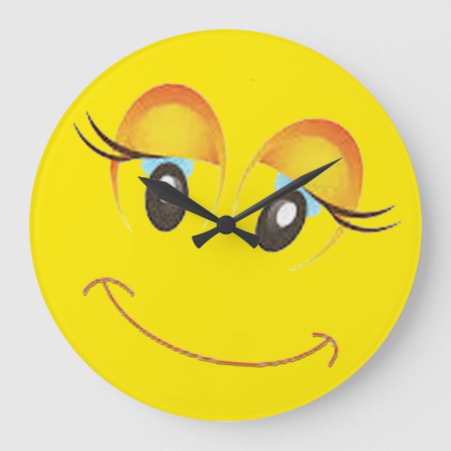 maravilloso reloj de la emoji de la chica guapa (Anverso)