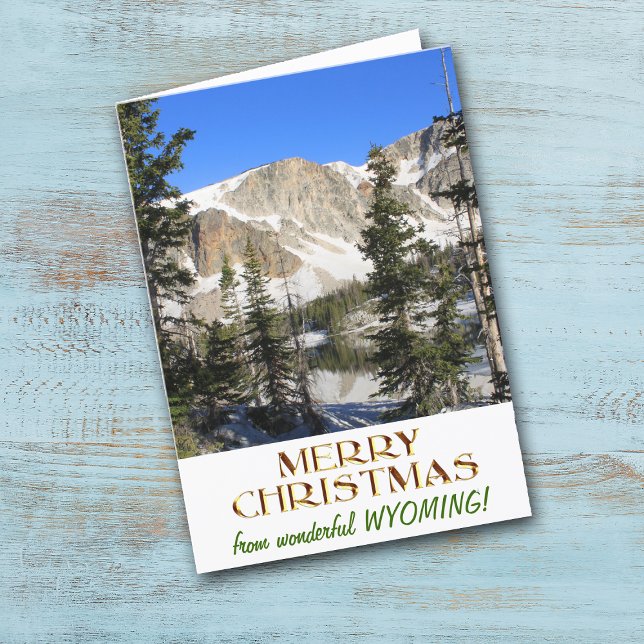 Maravilloso Wyoming Feliz Navidad (Subido por el creador)