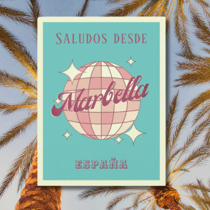 Marbella España España Postales retro vintage