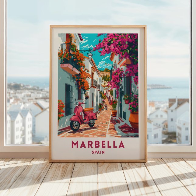 Marbella España Viaje Imprimir arte en pared Poste (Subido por el creador)