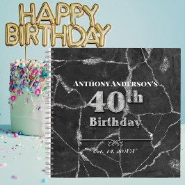 Marble 40.º libro de Fiestas de cumpleaños