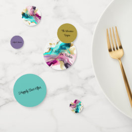 Marble Abstract Confetti