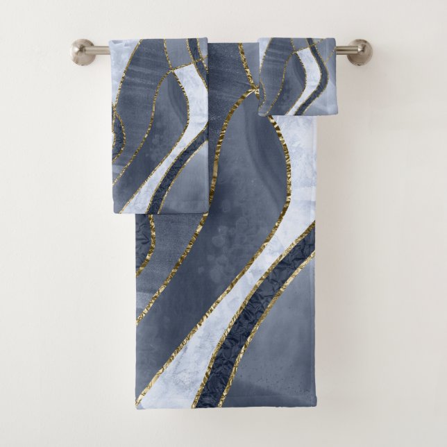 Marble Agate Gold Glam 8 (In situ)