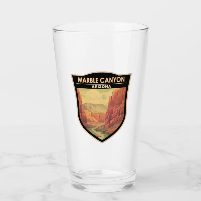 Marble Canyon Arizona Viaje Arte Vintage (Anverso)