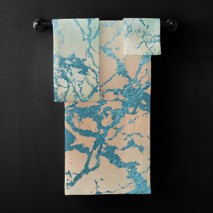Marble de lujo Hermosa vena Verde azulada amaril