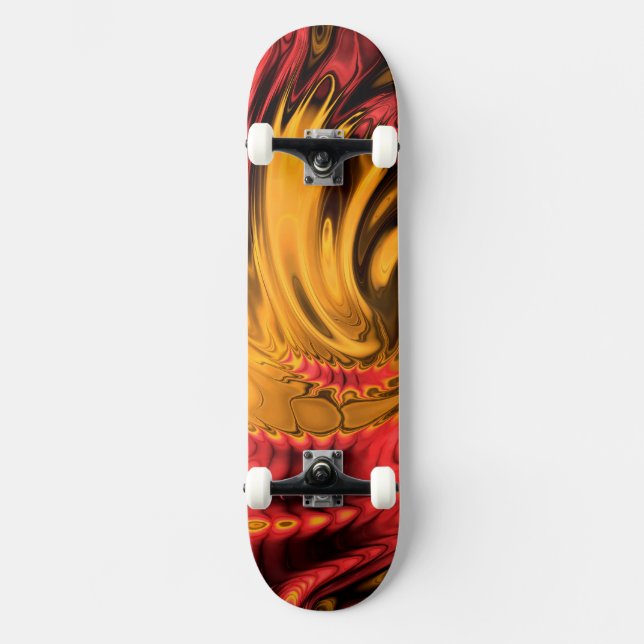 Marble fractal 5-1 Opciones de skateboard (Anverso)