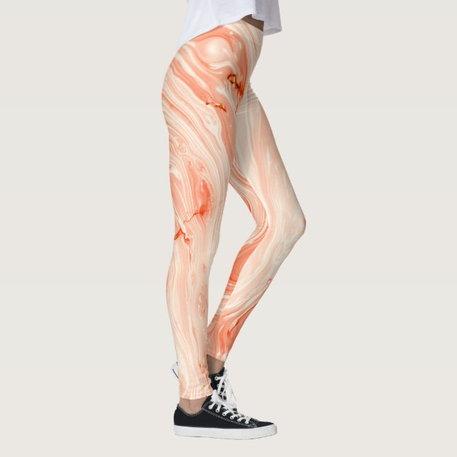 Marble Patterned Leggings (Derecha)