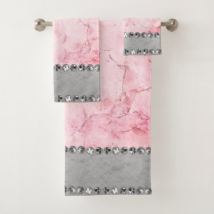 Marble rosa Diamond Bling