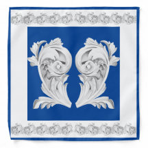 Marble Tendrils en una Bandana