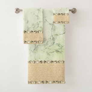 Marble verde Diamond Bling