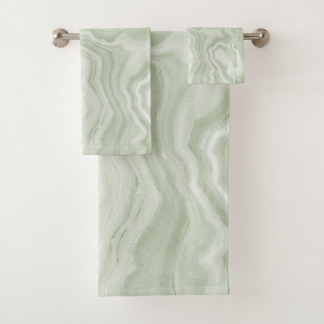 Marble verde sage (In situ)