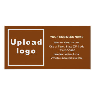 Marca comercial en el Poster Glossy Rectangle Brow