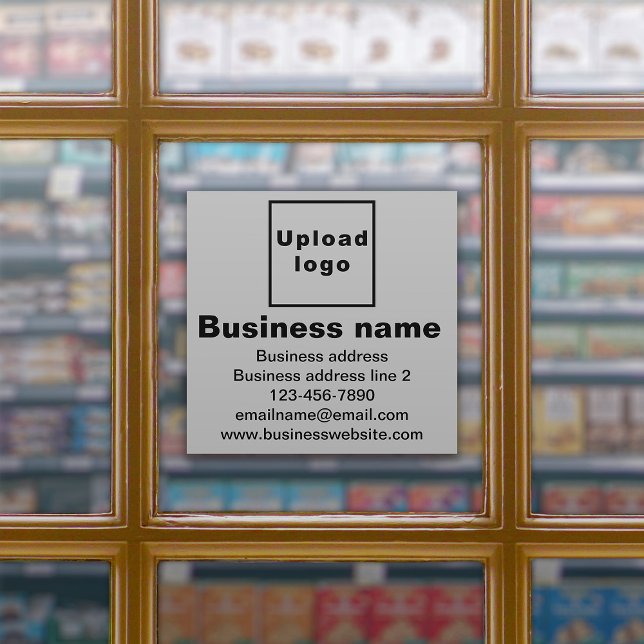 Marca comercial en Pegatina de vinilo cuadrado de  (Subido por el creador)