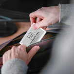 Marca comercial gris en estuche para tarjeta de vi<br><div class="desc">Marca de negocios gris en el funda de tarjetas de visita de personalizable. Personalizar de ello subiendo el logotipo de tu empresa y escribiendo el nombre, la dirección, el número de teléfono, el correo electrónico y el sitio web o la página de medios sociales de tu empresa. Personalizar que anuncie...</div>