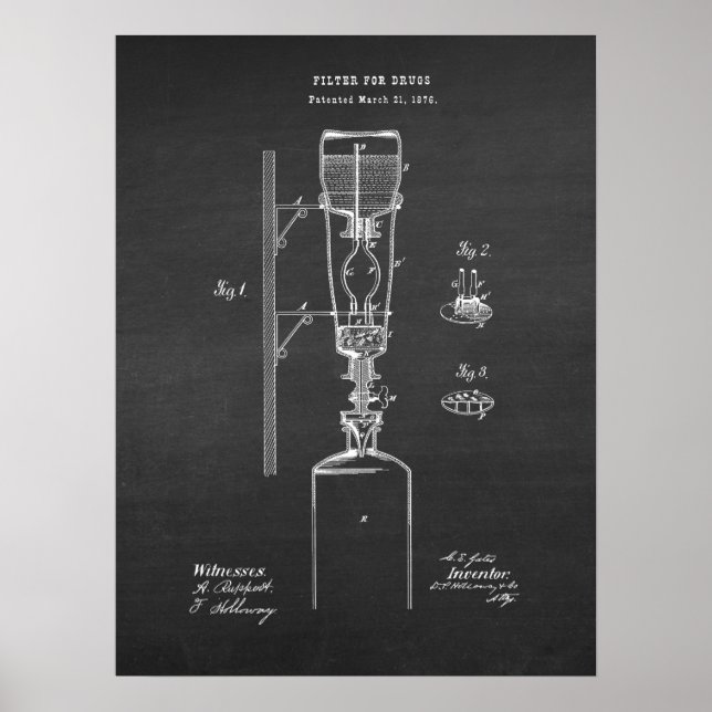 Marca de filtro farmacéutico Decoración apotecular (Frente)