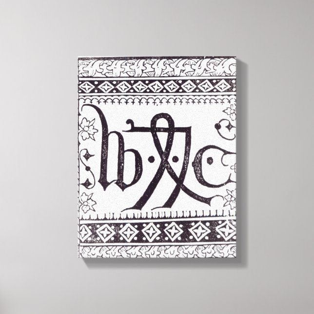 Marca de impresión de William Caxton (Anverso)