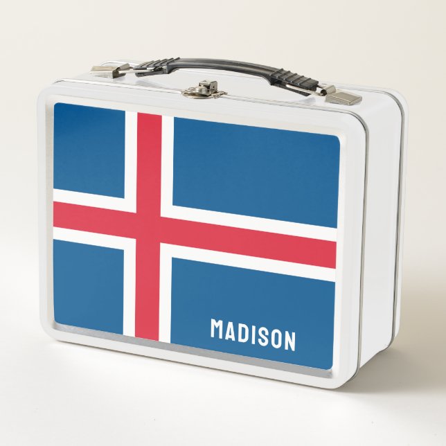 Marca de Islandia de nombre personalizado (Anverso)