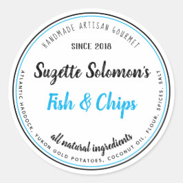 Marca de la auténtica etiqueta de alimentos de épo