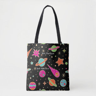 Marca de la bolsa de la bolsa del cohete espacial