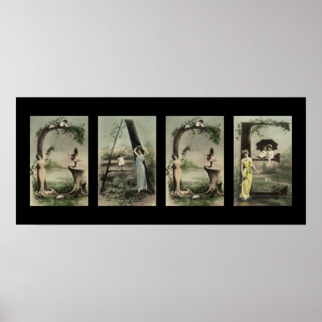 Marca de letra alfabeta nombre arte (Frente)