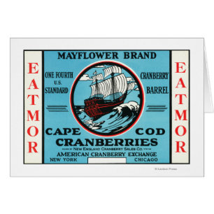 Marca de los arándanos de Cape Cod Mayflower