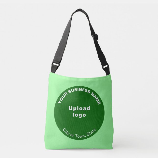 Marca de negocios de forma redonda verde en bolsa  (Anverso)