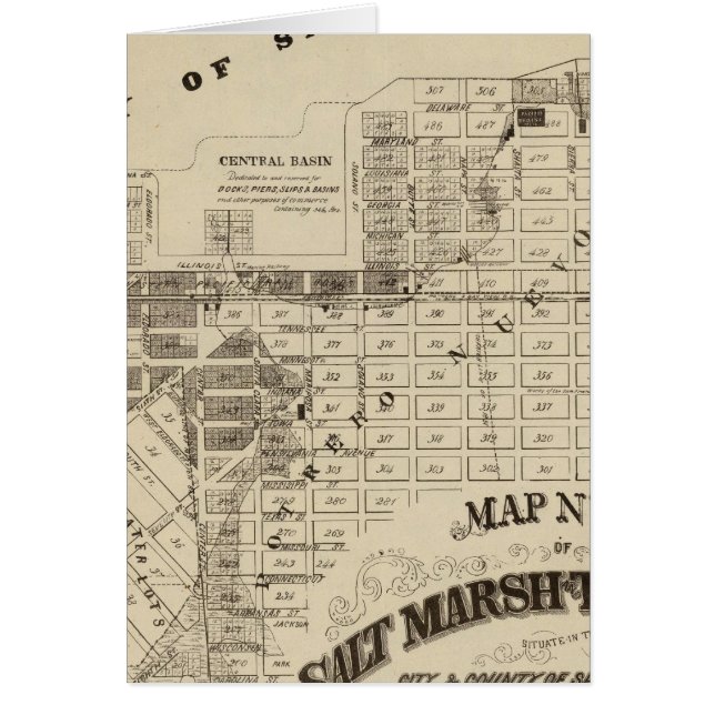 Marca de sal de la bahía de San Francisco (Frente)