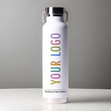 Marca del logotipo de la compañía de botellas de a