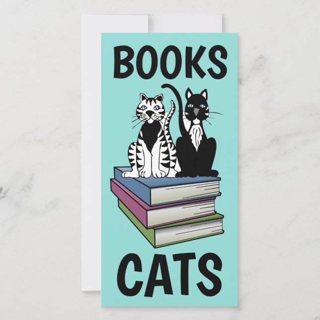 MARCA LIBROS GATOS AMANTE DE GATOS (Anverso)